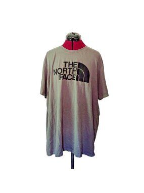 The North Face Men’s T-Shirt Size XXL Green Graphic Logo Half Dome Short Sleeve